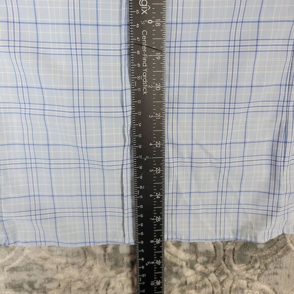 Aero Tech Designs Cycling Shirt Mens XL Blue Cyclewear Button Up  Plaid Vented - Picture 8 of 12